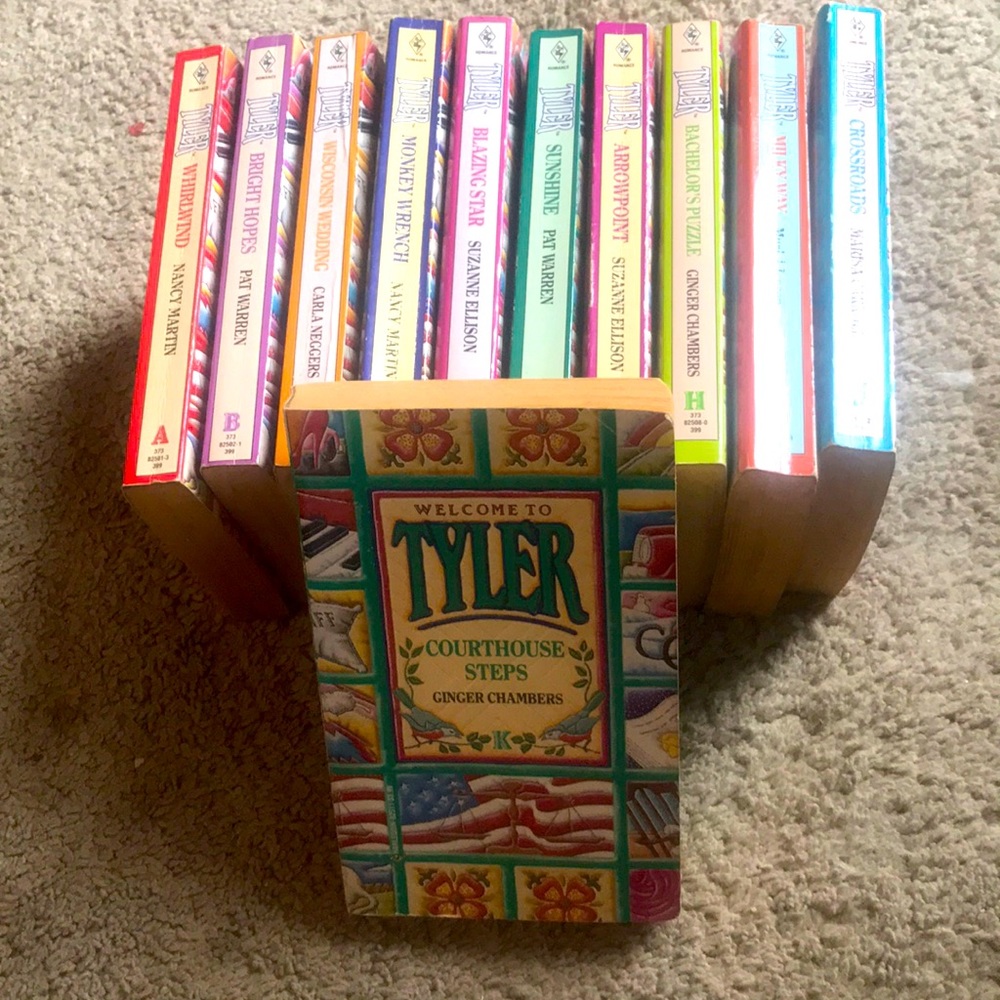 Welcome to TYLER PATCH WORK BOOKS good condition.Books are A through J